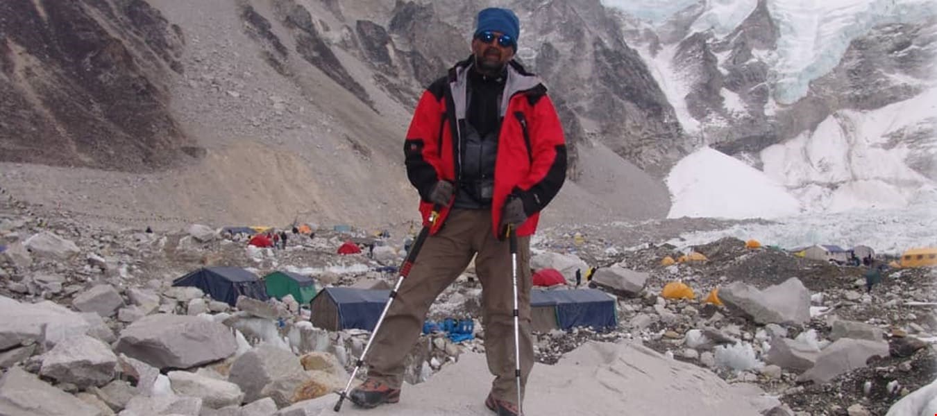 کوهنورد محمود غلامی